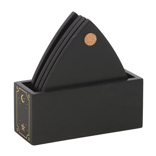 Ouija Board mit Planchette Tisch Untersetzer-4er Set Untersetzer für Gläser