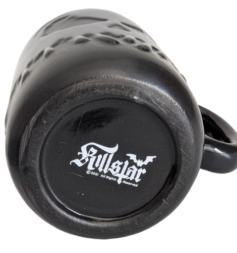 Jack Skellington Skulptur Kaffee und Tee Pott Becher Kürbis mit Deckel