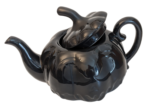 Teekanne Jack Skellington  Pumpkin - Skulptur Tee-Kaffee Kanne mit Kürbis Deckel - Killstar