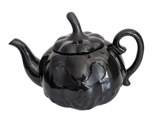 Teekanne Jack Skellington  Pumpkin - Skulptur Tee-Kaffee Kanne mit Kürbis Deckel - Killstar