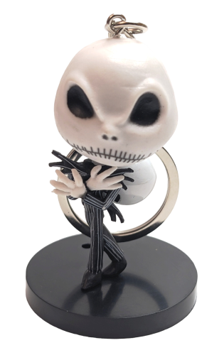 Nightmare Before Christmas Jack Skellington mit Frack 3D Taschen-Schlüsselanhänger