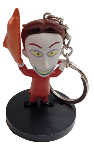 Nightmare Before Christmas LOCK 3D Figur Anhänger Tim Burton Taschen-Schlüsselanhänger