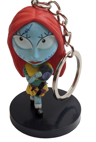 Nightmare Before Christmas Sally 3D Figur Anhänger Tim Burton Taschen-Schlüsselanhänger