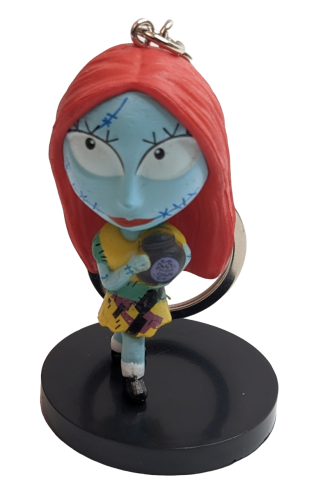 Nightmare Before Christmas Sally 3D Figur Anhänger Tim Burton Taschen-Schlüsselanhänger