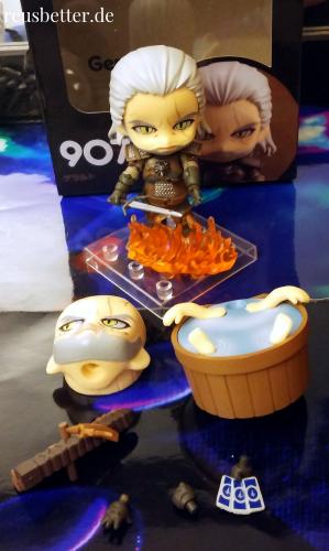 The Witcher 3 Wild Hunt 907  Sammelfigur Set Geralt von Riva