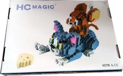 Tom und Jerry iBlock Fun Set Motiv Disney Cartoon 1524 Blocks HC Magic