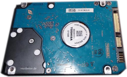 Toshiba MK1234GSX (HDD2D31 R ZK01 T) 120 GB