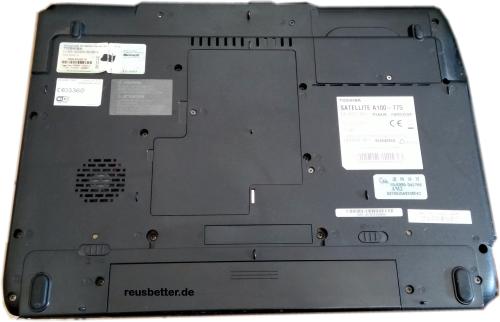 Toshiba Satellite A100-775 WXGA 15,4 Intel CoreDuo 2x 1,6 GHz Recycling Gerät