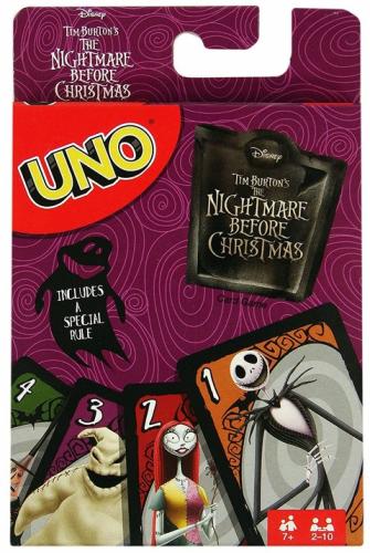 UNO Kartenspiel Special Edition The Nightmare befor Christmas