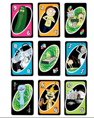 UNO Kartenspiel Special Edition Rick and Morty
