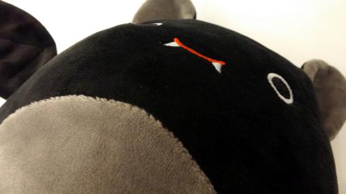Vampir Fledermaus Samtplüsch 20 cm groß Cartoon Fledermaus