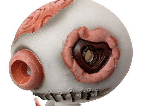 Voodoo Zombie Püppchen Räuchermännchen Stecknadeln Herz Stienzeug Räucherfigur