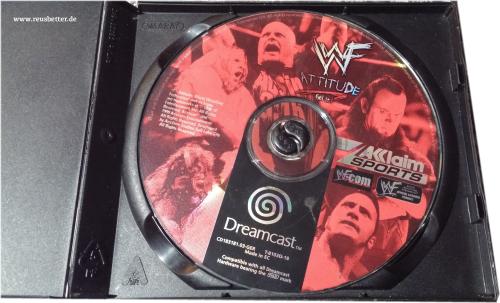 WWF ATTITUDE GET IT SEGA Dreamcast Spiel