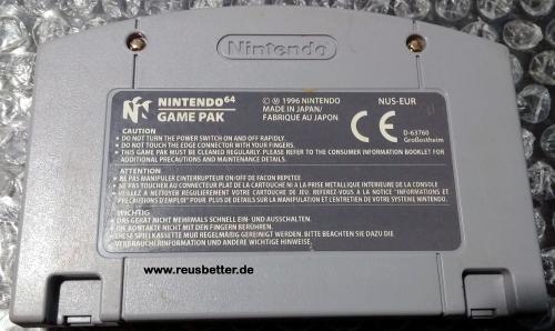 WAVE RACE - Wellenreiten Nintendo 64 Videospiel Modul