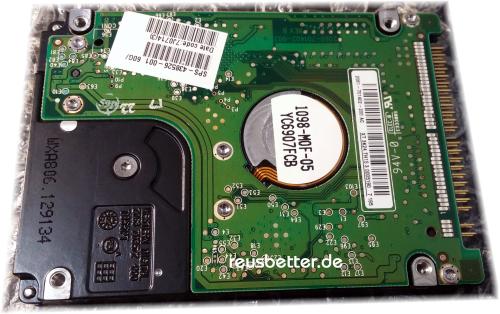 Western Digital Notebook Festplatte | WD600UE-22KVT0 | 60GB | 2,5 IDE