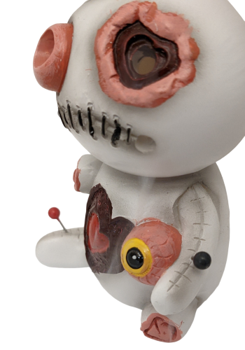 Voodoo Zombie Püppchen Räuchermännchen Stecknadeln Herz Stienzeug Räucherfigur