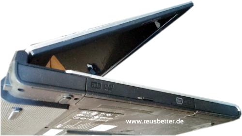 Acer Aspire 1652WLMi - Intel Pentium M 740 - 1,73 GHz - Ersatzteil Recycling Notebook