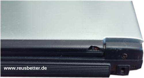 Acer Aspire 1652WLMi - Intel Pentium M 740 - 1,73 GHz - Ersatzteil Recycling Notebook