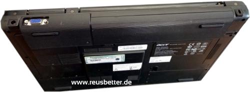Acer Aspire 1652WLMi - Intel Pentium M 740 - 1,73 GHz - Ersatzteil Recycling Notebook
