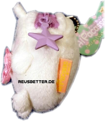 Alpaca Plüsch Kleingeldbörse mit Schlüsselanhänger