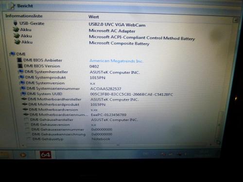 ASUS Eee PC 1015PN Netbook | 10.1 Zoll | Intel N550