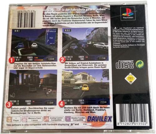 Autobahn Raser 2 PS One Sony Playstation 1