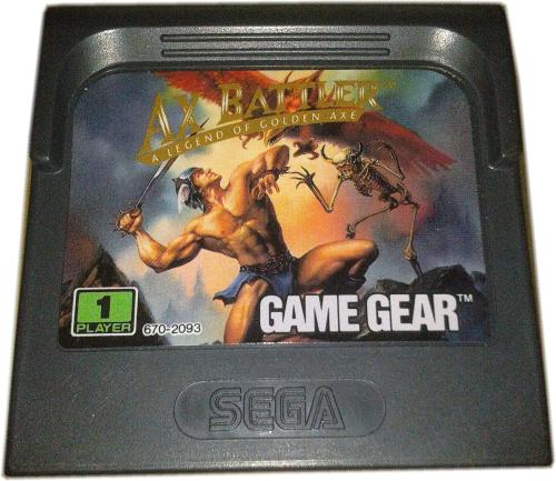 Sega Game Gear Spiel 〄 Ax Battler 〄 a Legend of Golden Axe 〄 Retro Game