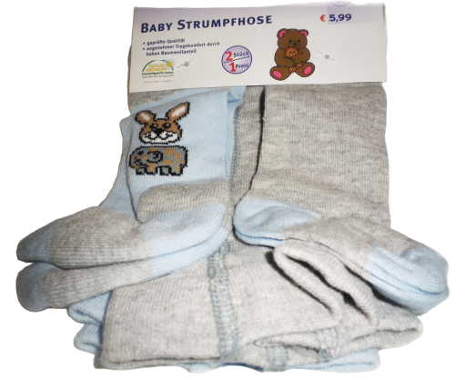 Kleinkinder Baby ★ Strumpfhosen ★ Set 2 Farben ★ gr.62-68