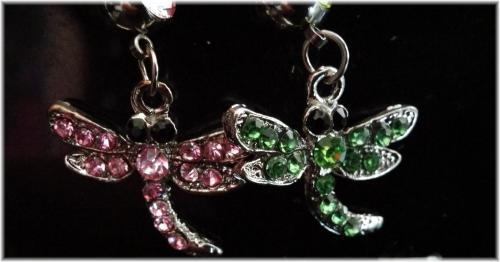 Bauchnabelpiercing 1.6 / 14 G Libelle mit Kristallsten