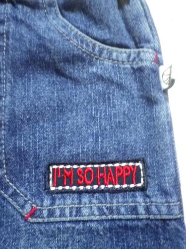 Kleinkinder Cargo Jeans mit Gürtel für Jungen - 74
