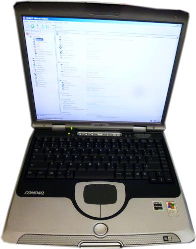 HP Compaq Evo N115 Laptop - CM 2130 | AMD 1500+ MHz | 14,1 Zoll