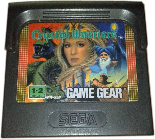 CRYSTAL WARRIORS SEGA Spiel Game Gear SGG Retro Game