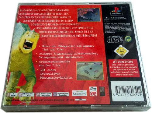 Disneys Dinosaurier für Sony Playstation 1 und 2