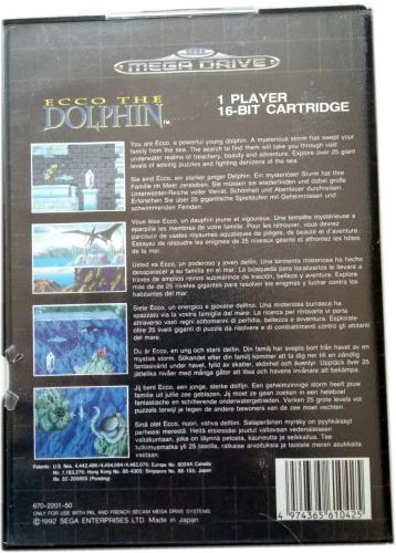 Ecco the Dolphin Sega Mega Drive  Retro Games Spiel mit OVP