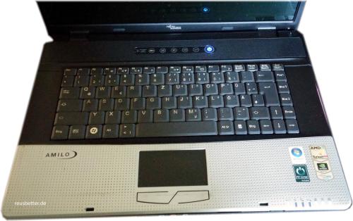 Fujitsu Amilo PA 2548 GER-110119-012 Notebook 2 GHz AMD 15.4 Zoll  Recycling Gerät