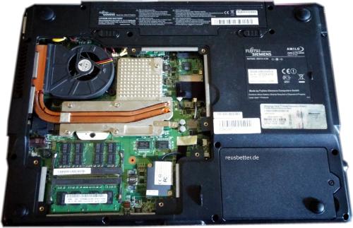 Fujitsu Amilo PA 2548 GER-110119-012 Notebook 2 GHz AMD 15.4 Zoll  Recycling Gerät