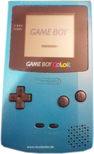 Nintendo Game Boy Color Handheldspiele Konsole | Türkis Neuwertig