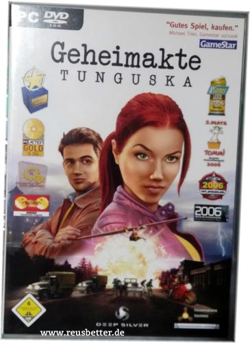 Geheimakte Tunguska Computerspiel  DVD BOX