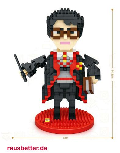 Harry Potter Baustein Set LOZ iBLOCK FUN mit Standblock