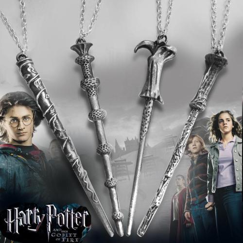 Lord Voldemort ☛ Harry Potter ☛ Zauberstab Kette ☛ Antik Silber