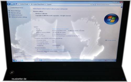 HP - ProBook 5320m Notebook / 13,3 Zoll / Intel Core i3 M380
