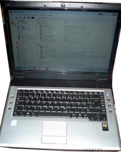 Hyrican NB NOT00932 Laptop | Model M66S | Intel 1,4 GHz | 15,4 Zoll WXGA | 80GB HDD
