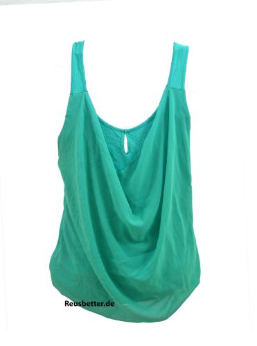 intimissimi ✰ Damen Tank Top Wasserfall ✰ Chiffon ✰ Casual ✰ Smaragdgrün ✰ gr.40