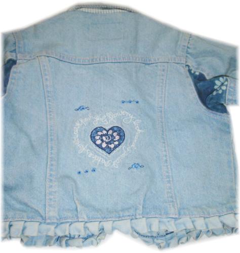 Jeansjacke für Mädchen von Ding Dong  - 98