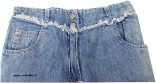 Kinderjeans Palazzohose Mädchen Ausgefallene Jeans 134 von Youngster