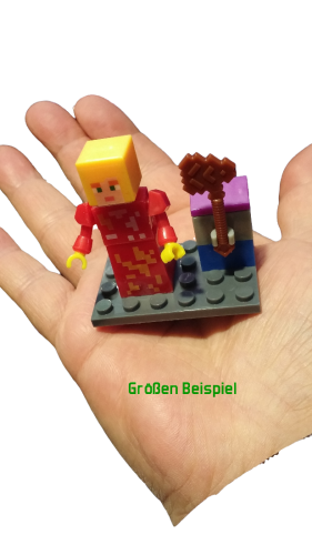Schlüsselanhänger Minecraft Motiv  Motiv Zombie Sammel Box Set