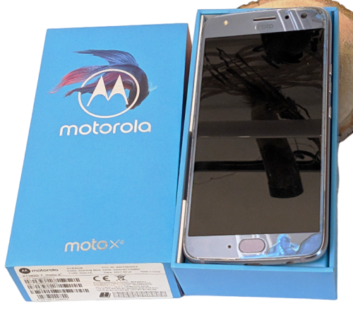 Motorola XT1900-7 moto x 4+64 GB Sterling Silber Smartphone 6MP Kamera, 3GB RAM