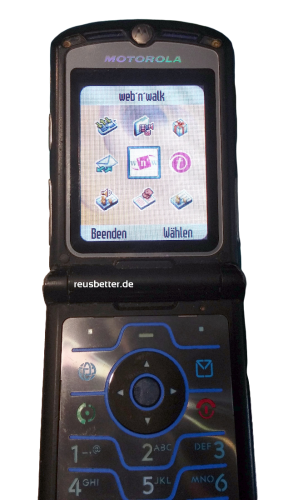 Motorola RAZR V3i - Klapphandy | 2,2 Zoll