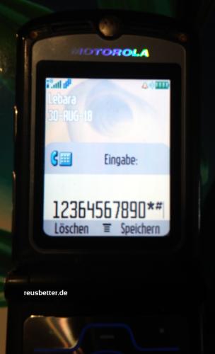 Motorola RAZR V3i - Klapphandy | 2,2 Zoll