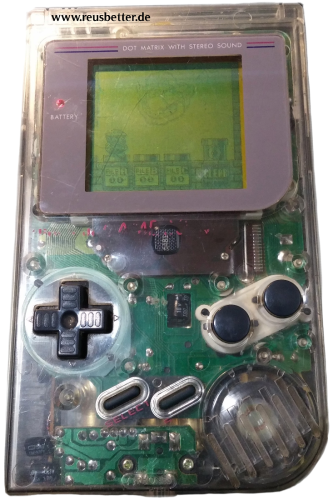 Nintendo GAME BOY CLASSIC Handheld-Konsole Retro Clear DMG-01